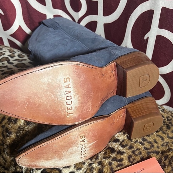 Tecovas Indigo Suede "The Annie" - Picture 3 of 4